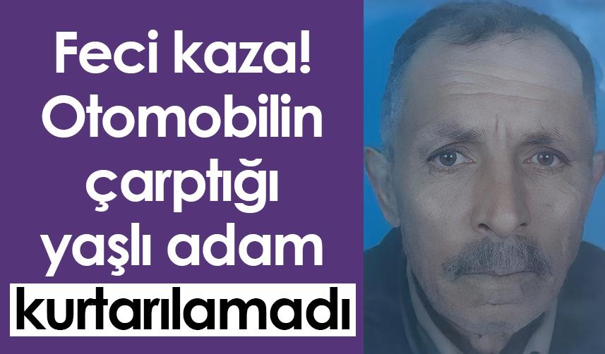 Samsun'da feci kaza! Otomobilin çarptığı yaşlı adam kurtarılamadı