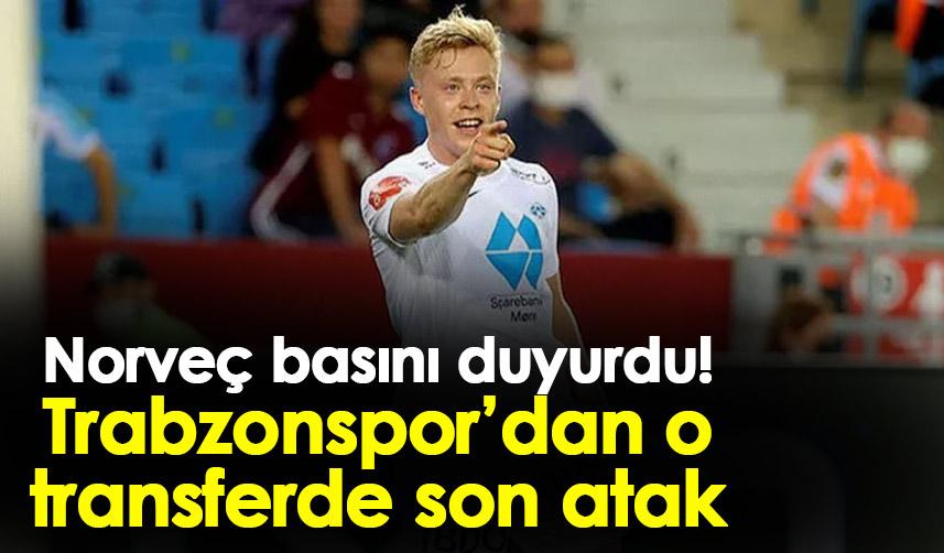 Norveç basını duyurdu! Trabzonspor’dan o transferde son atak