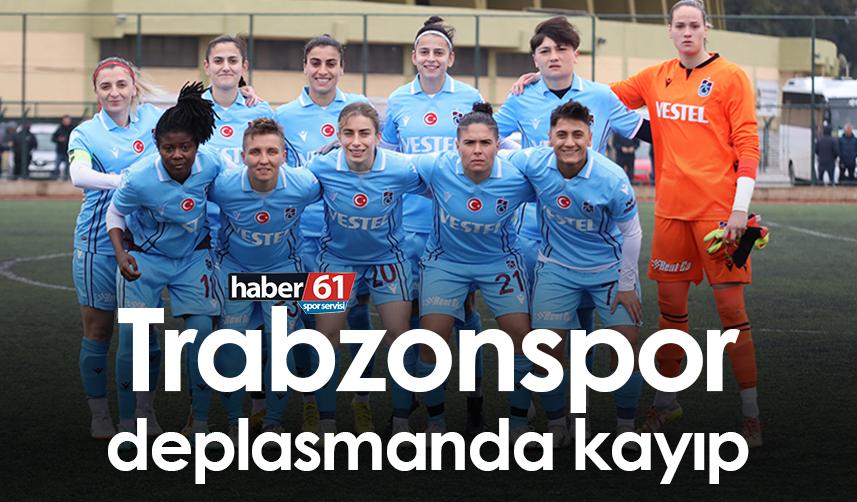 Trabzonspor deplasmanda kayıp