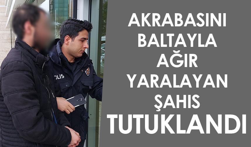 Samsun'da akrabasını ağır yaralayan şahıs tutuklandı