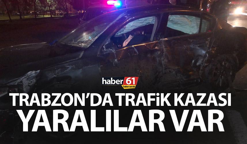 Trabzon'da akşam saatlerinde trafik kazası! Yaralılar var. 18 Şubat 2023