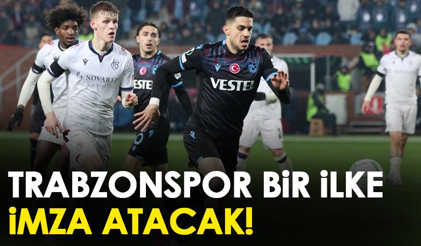 Trabzonspor Avrupa'da bir ilke imza atacak