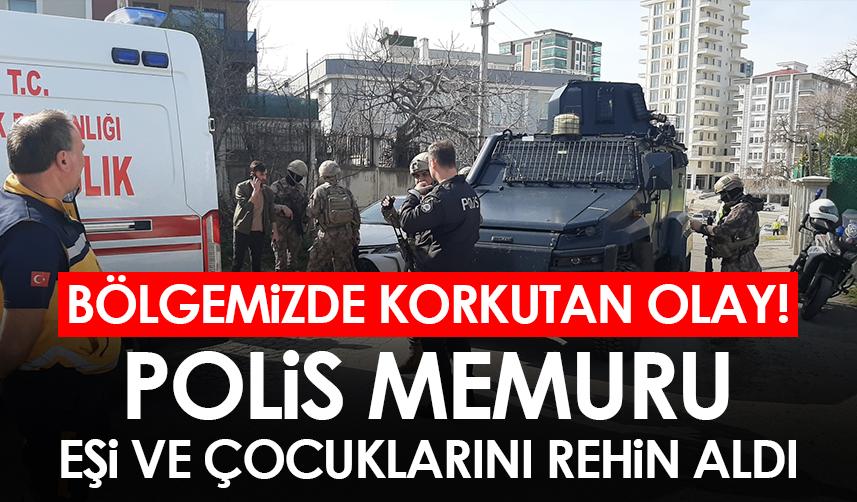 Samsun'da yaşanan olaya polis ekipleri müdahale etti