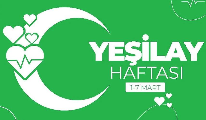 Trabzon'da Yeşilay Haftası dolayısıyla bağımlılıkla mücadele mesajı