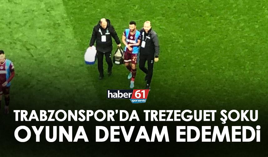 Trabzonspor'da Trezeguet şoku! Oyuna devam edemedi