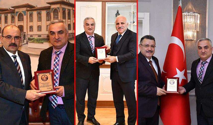 Trabzon Artvinliler Derneği'nden deprem plaketi