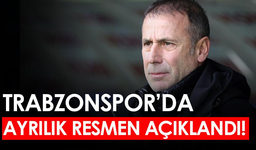 Trabzonspor'da ayrılık resmen açıklandı!