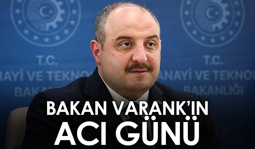 Trabzonlu Bakan Varank'ın acı günü!