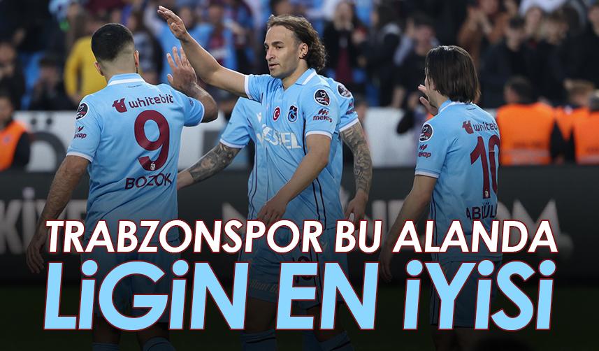 Trabzonspor bu alanda ligin en iyisi