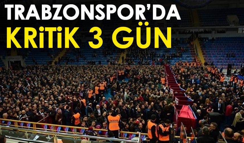 Trabzonspor'da kritik 3 gün! Listeler resmileşecek!