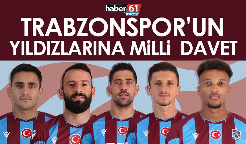 Trabzonspor’un yıldızlarına milli davet! 5 isim çağırıldı