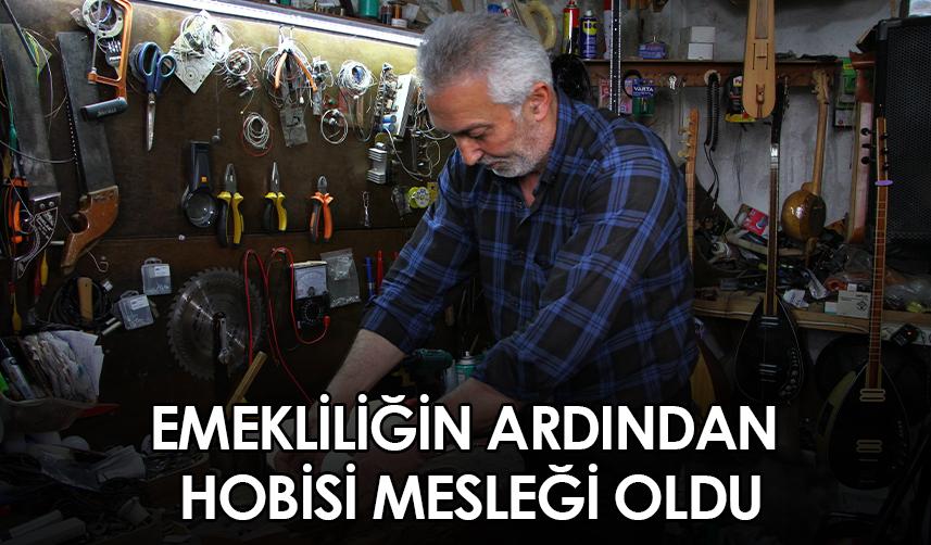 Rize'de emekliliğin ardından hobisi mesleği oldu