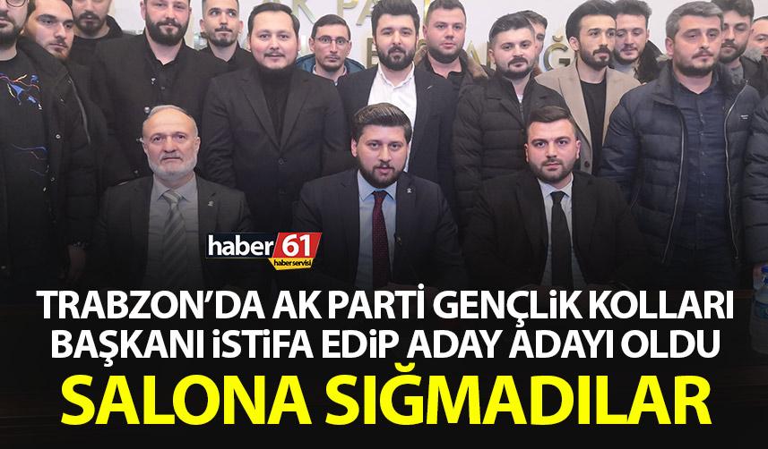 AK Parti Trabzon Gençlik Kolları Başkanı istifa etti! 