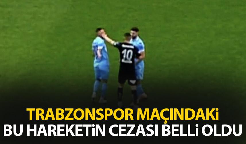 Trabzonspor maçında kırmızı kart görmüştü! Cezası belli oldu