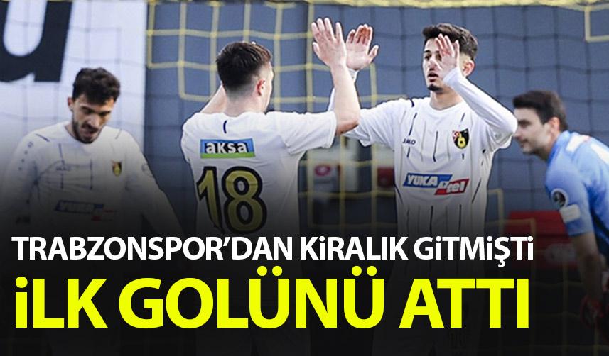 Trabzonspor'dan kiralık gitmişti! İlk golünü attı