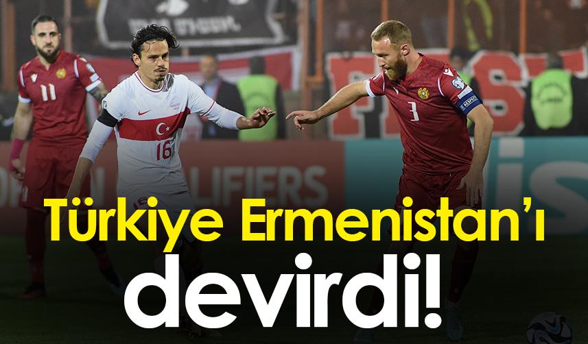 Türkiye Ermenistan'ı devirdi