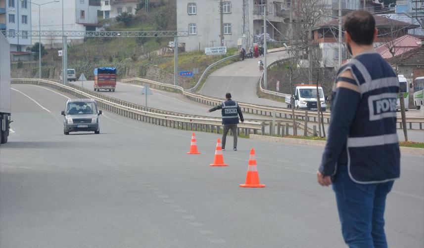 Ordu'da Emniyet'ten eş zamanlı asayiş uygulaması