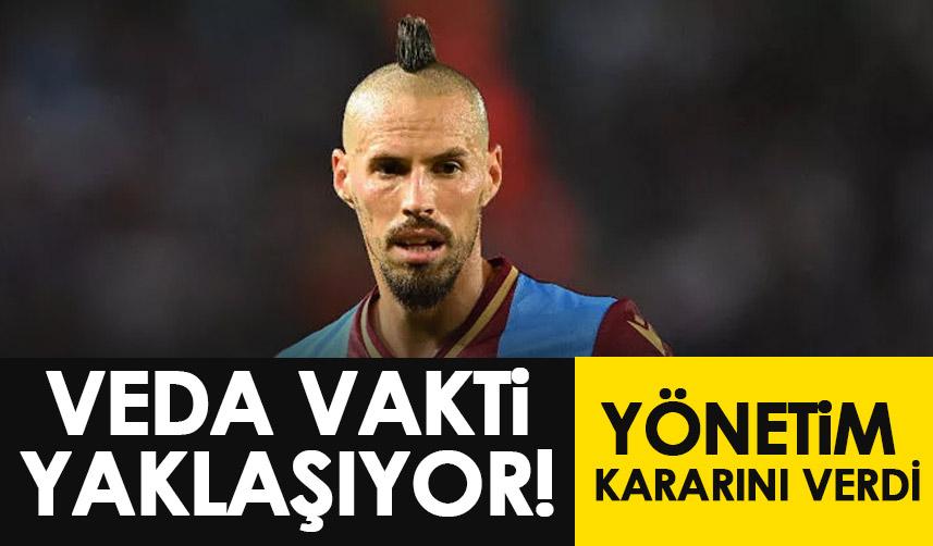 Trabzonspor'da Hamsik için veda yaklaşıyor