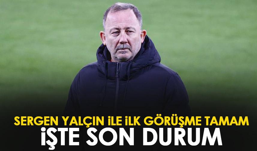 Trabzonspor'da Sergen Yalçın ile ilk görüşme! İşte son durum