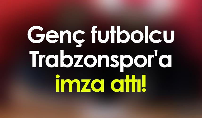 Genç futbolcu Muhammed Mustafa Pınarcı Trabzonspor'a imza attı