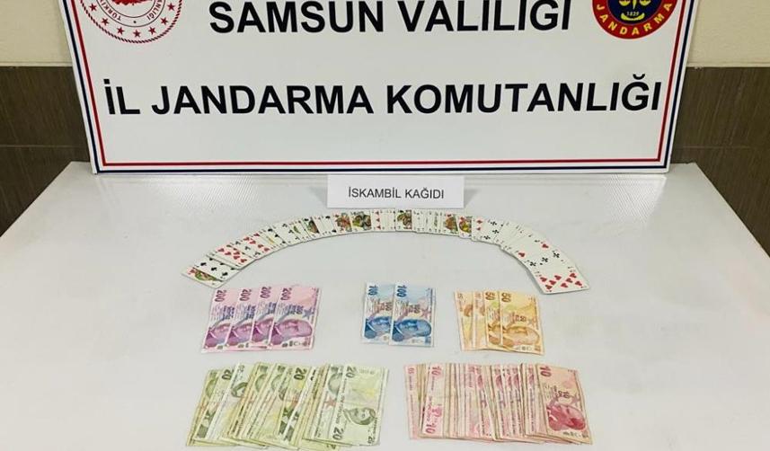 Samsun'da kumar operasyonu! 1'i muhtar 7 kişiye para cezası