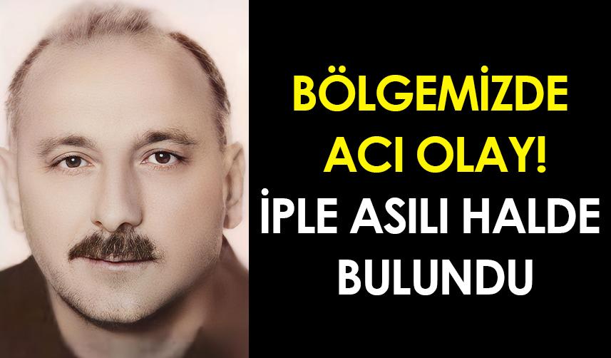 Samsun'da acı olay! Bir kişi iple asılı halde bulundu