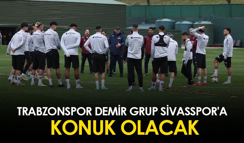 Trabzonspor, Demir Grup Sivasspor'a konuk olacak