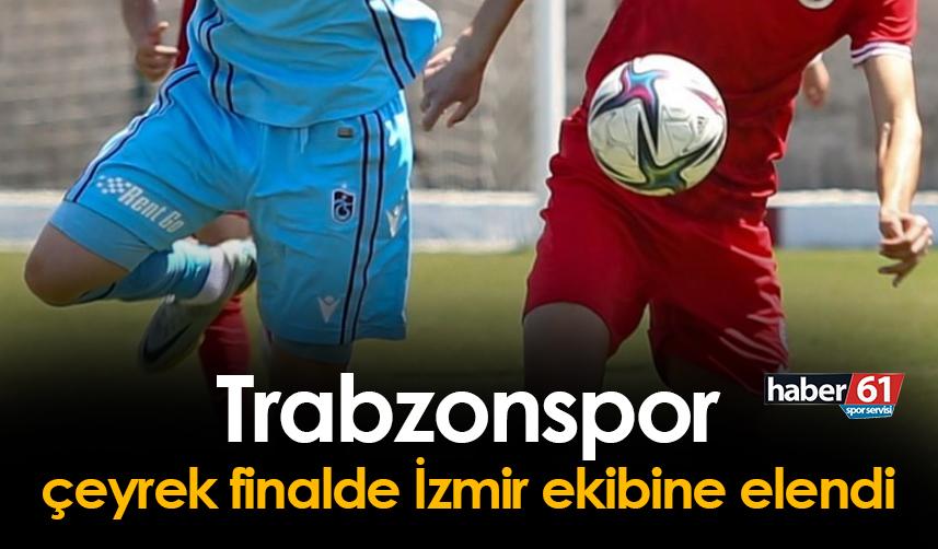 Trabzonspor'un gençleri çeyrek finalde elendi