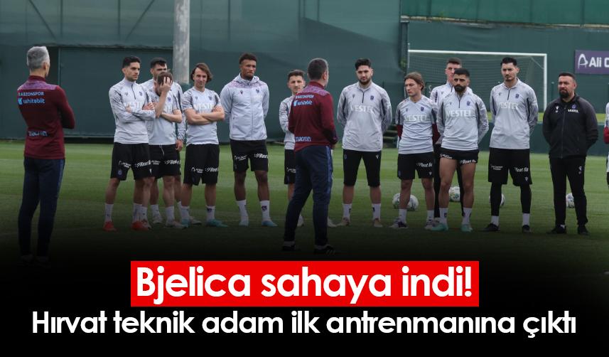 Trabzonspor'da Bjelica ilk antrenmanına çıktı