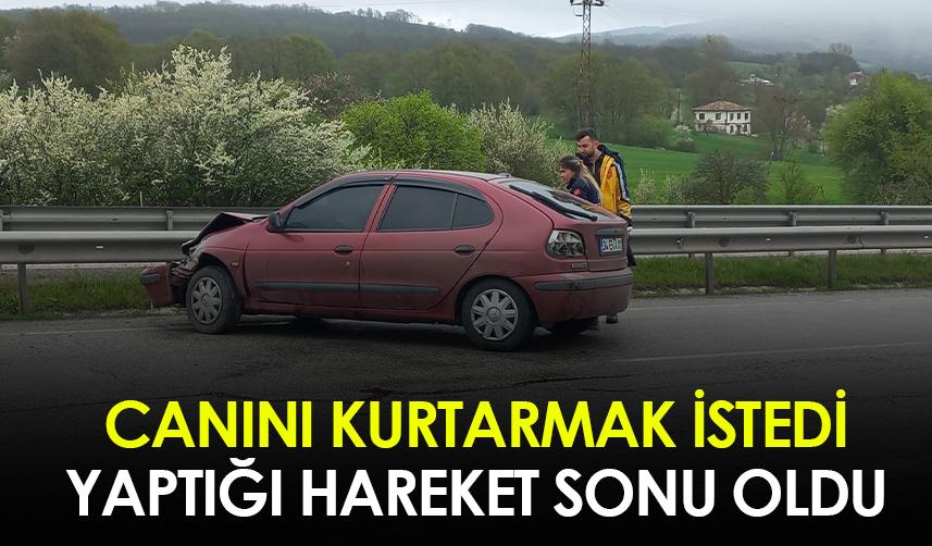 Samsun'da canını kurtarmak istemişti ama yaptığı hareket sonu oldu