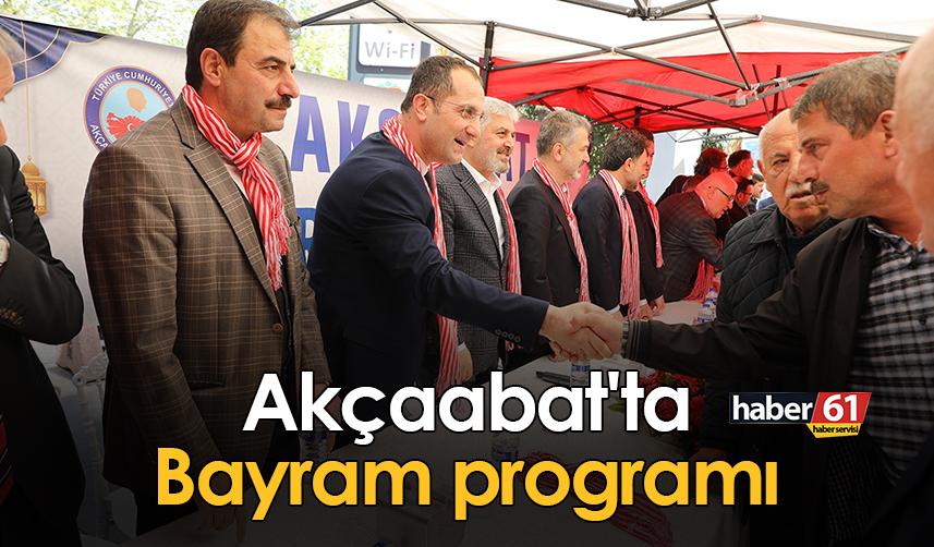 Akçaabat'ta Ramazan Bayramı programı