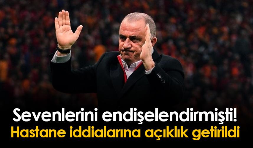 Fatih Terim hastaneye mi kaldırıldı? İddialara açıklık getirildi