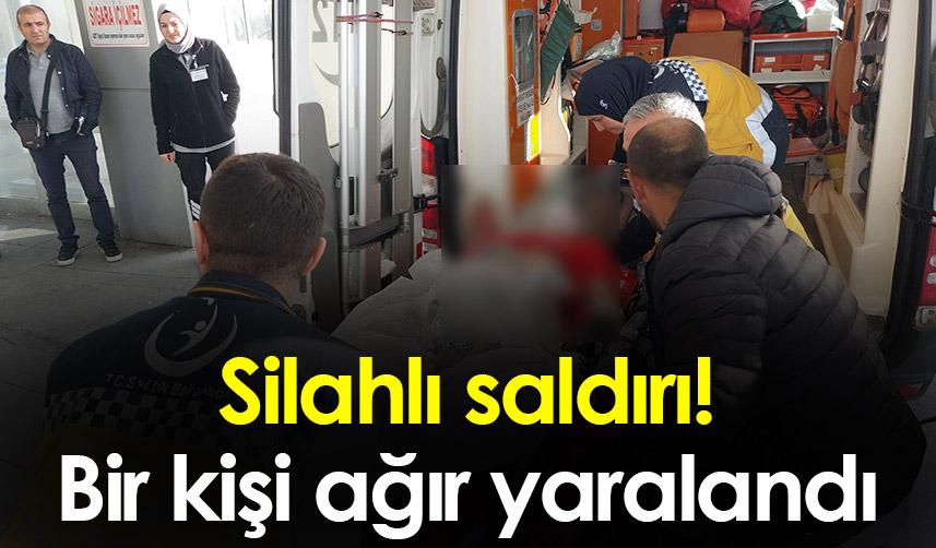 Samsun'da silahlı saldırıya uğrayan bir genç ağır yaralandı. 25-04-2023