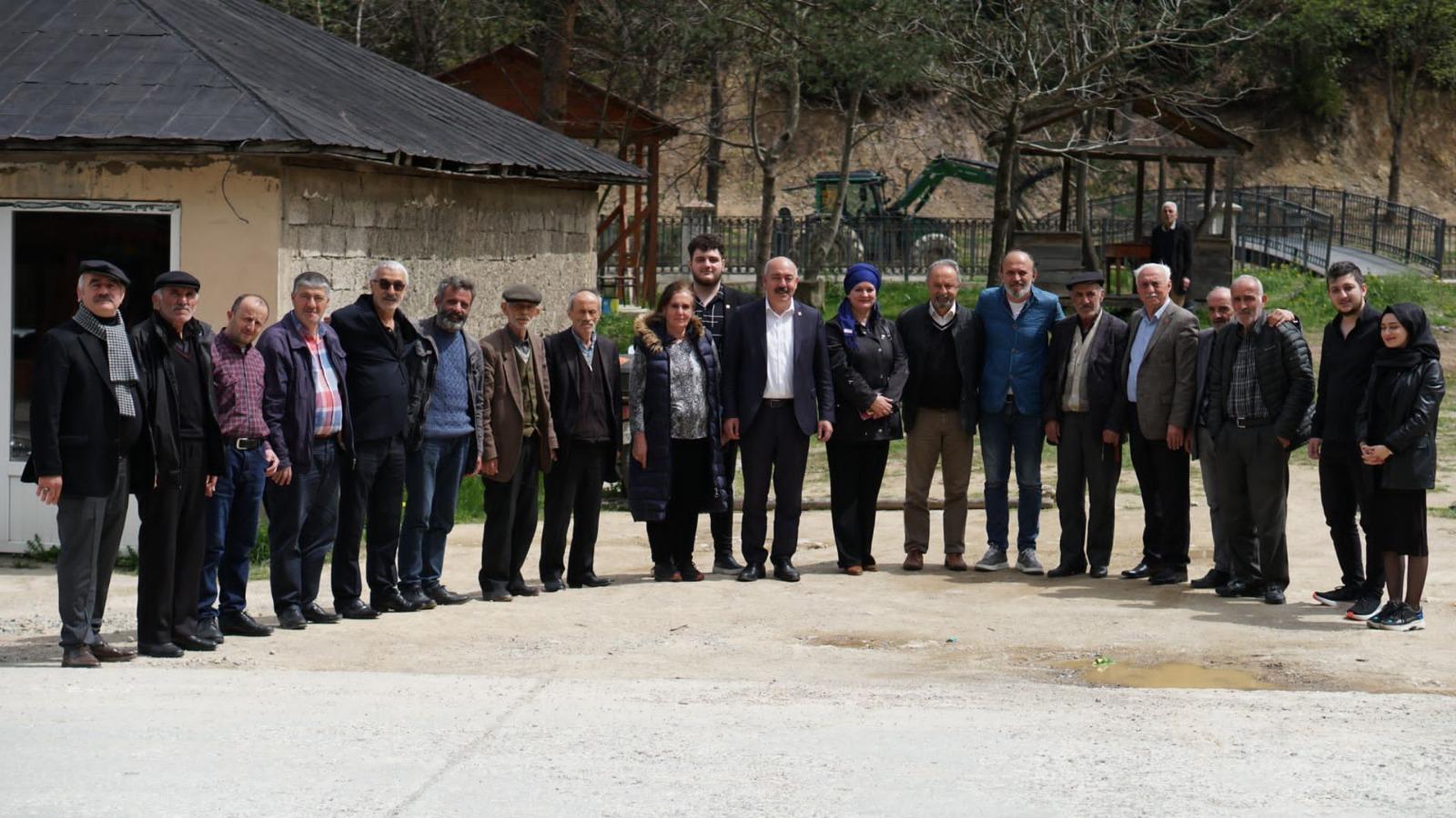 CHP Trabzon Milletvekili Adayı Hacıoğlu, vatandaşın gönlüne dokundu " Tonya nasibini alacak"