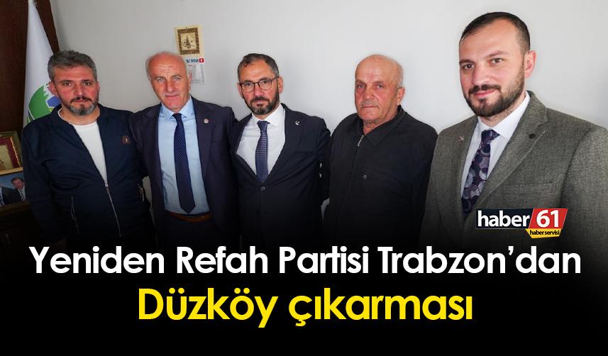 Yeniden Refah Partisi Trabzon'dan Düzköy çıkarması