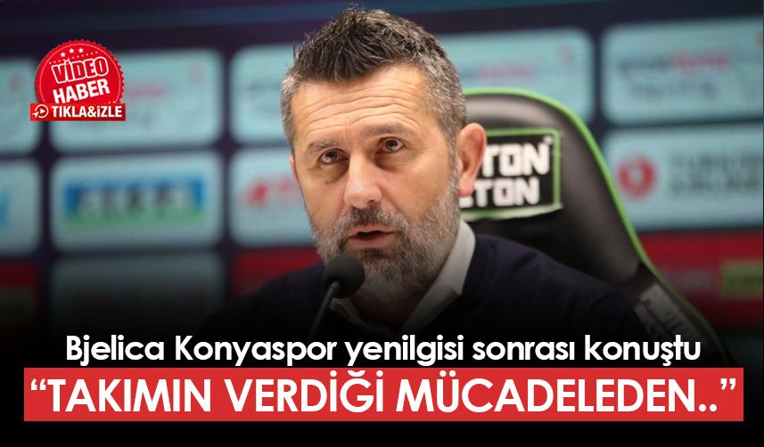 Trabzonspor'da Bjelica maç sonrası konuştu! "Takımın verdiği mücadeleden..."