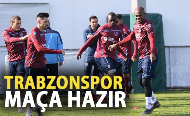 Trabzonspor Göztepe maçına hazır!