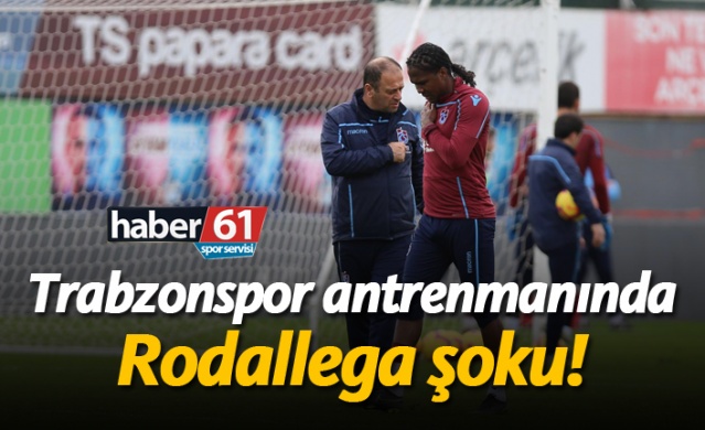 Trabzonspor'da Rodallega şoku!