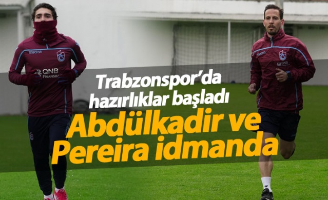 Trabzonspor'da Antalya hazırlıkları başladı