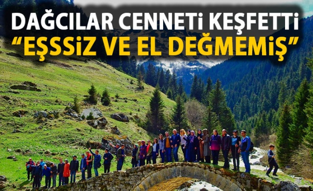 Dağcılar Vadideki cennete akın ettiler