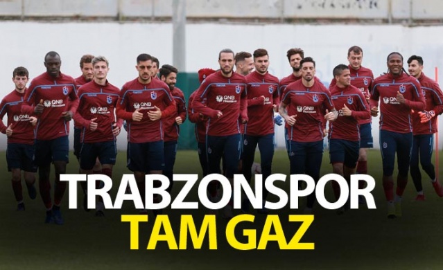 Trabzonspor tam gaz