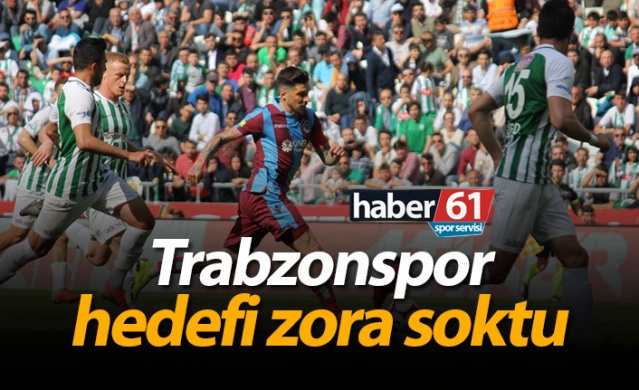 Trabzonspor hedefi zora soktu