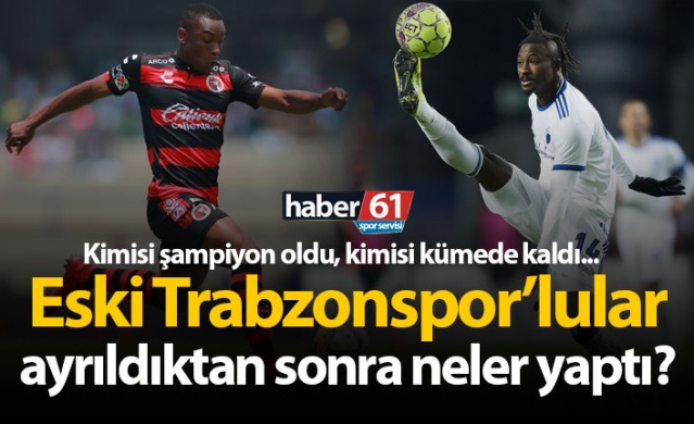 Eski Trabzonsporlular, ayrıldıktan sonra neler yaptı?