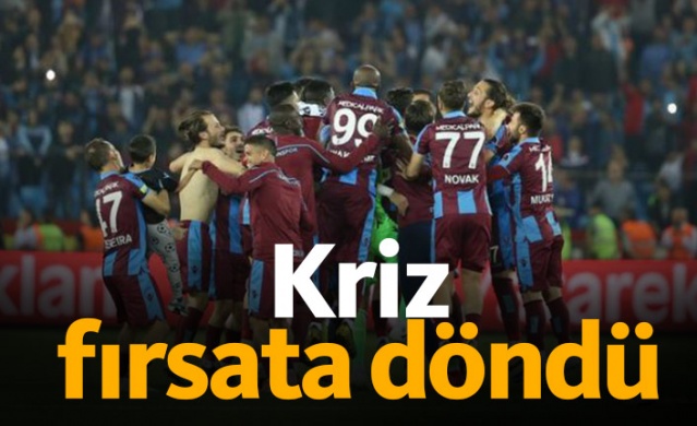 Trabzonspor krizi fırsata çevirdi