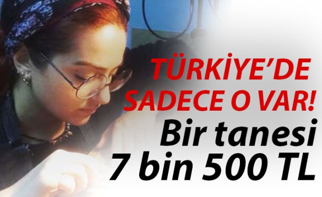 Türkiye'de sadece o var! İki buçuk ay sürüyor