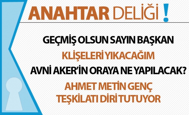 Anahtar Deliği 29.05.2019