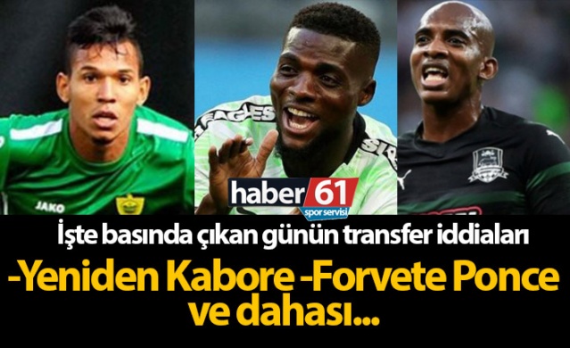 Trabzonspor transfer haberleri - 02.06.2019