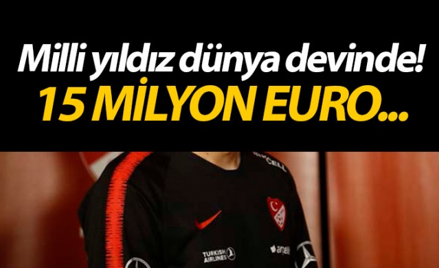 Milli futbolcu dünya devinde!