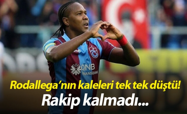 Rodallega'da rakip kalmadı