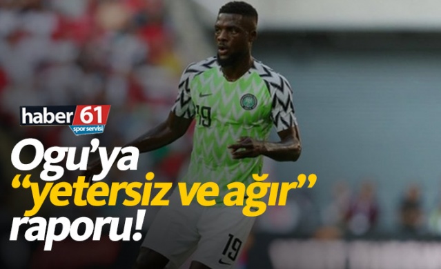 Trabzonspor'da Ogu raporu: Yetersiz, ağır!